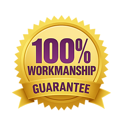100% Workmanship Guarantee