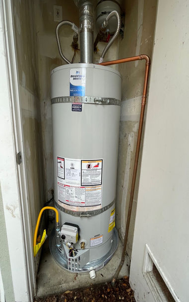Palo Alto – Bradford White 50 Gallon Gas Tank Water Heater Installation