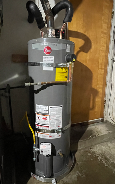 Danville – Bradford White 40 Gallon Gas Tank Water Heater Installation