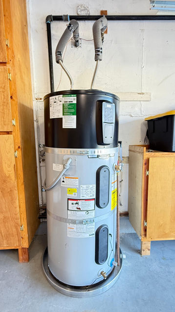 Oakland – Rheem 80-gallon Hybrid Heat Pump Water Heater Installation