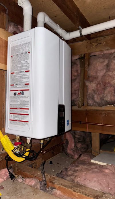 San Francisco – Navien NPE-240S2 Gas Tankless Water Heater Installation