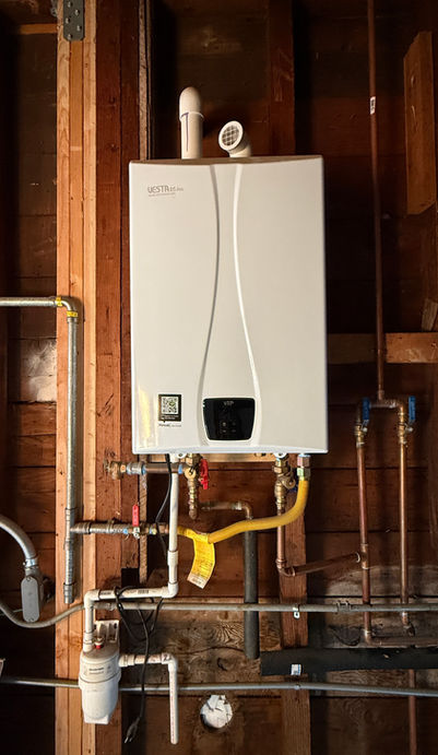 San Ramon – A.O. Smith 199k Gas Tankless Water Heater Installation