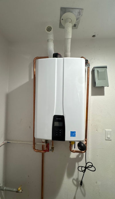 Santa Clara – Navien 199k BTU Gas Tankless Water Heater Installation