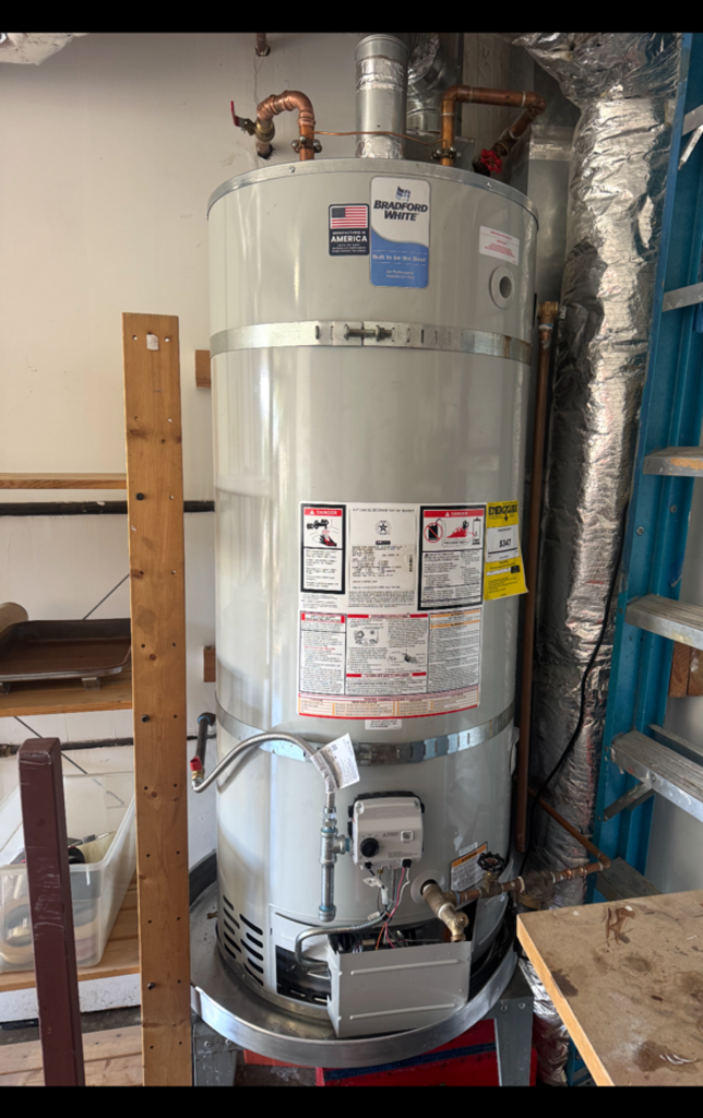San Francisco – Bradford White 75 Gallon Gas Tank Water Heater Installation