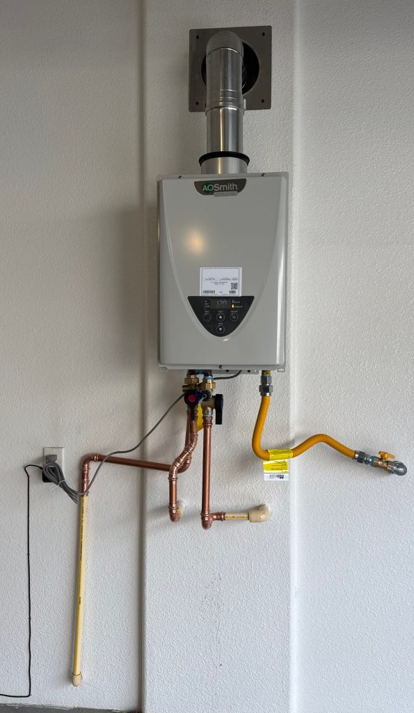 San Francisco – Navien NPE-240S2 Gas Tankless Water Heater Installation